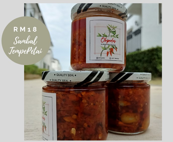 Oh Pedas Sambal Tempe Petai